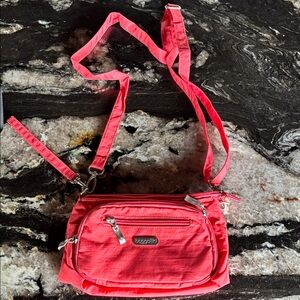 Baggallini Vibrant Pink Crossbody Bag
